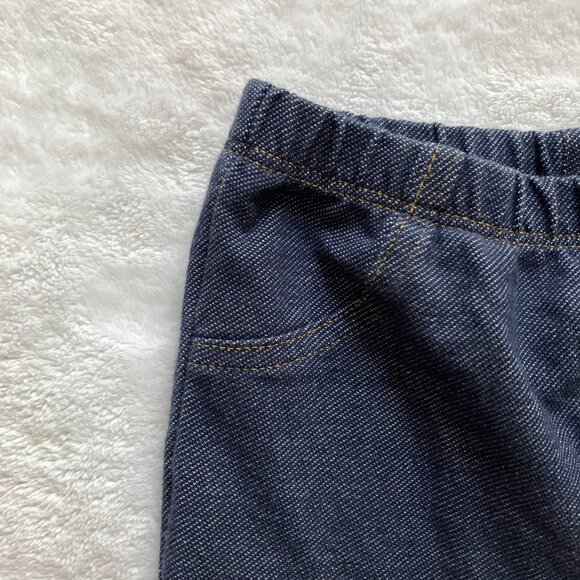 Carter's Baby Denim Leggings 18M | Blue VGUC + Bonus Grey Pants - Picture 6 of 16